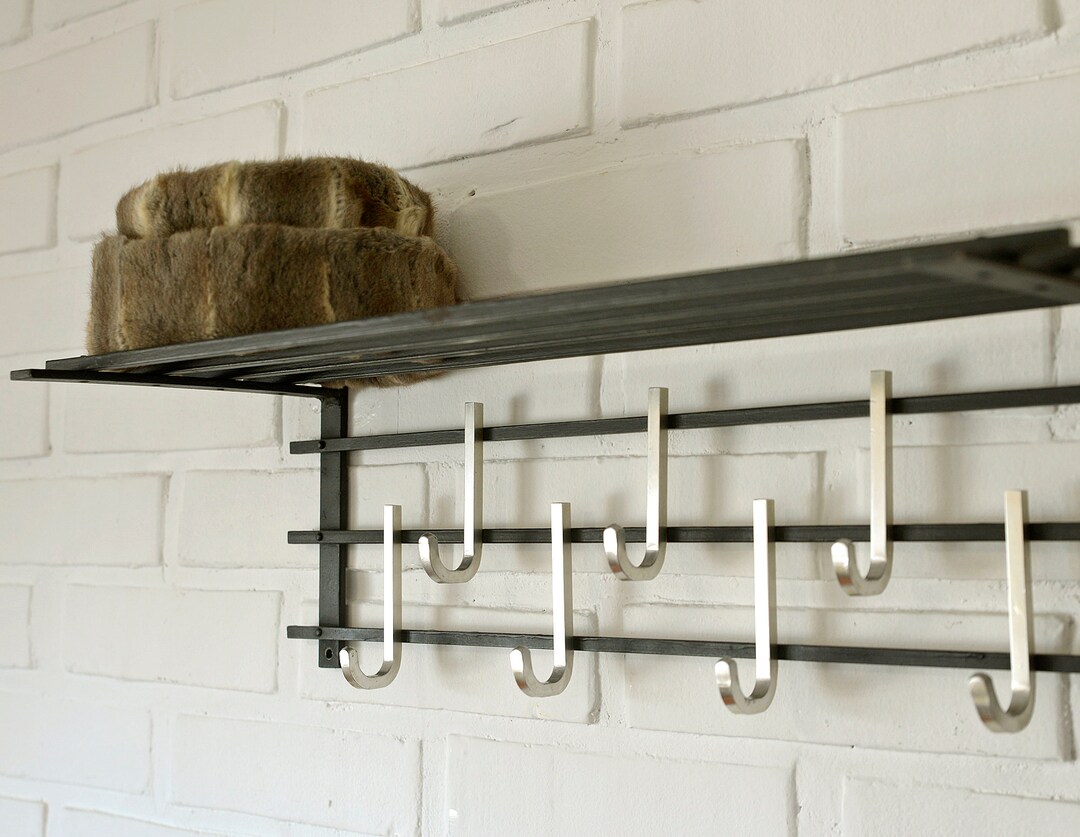 Vintage Coat Rack / MCM Hat Rack / Industrial Style / Yugoslavia 1960's