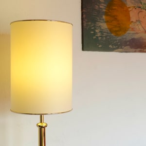 1 of 6 Vintage Floor Lamps / Standing Lamp / Elegant Gold Tall Light Fixture