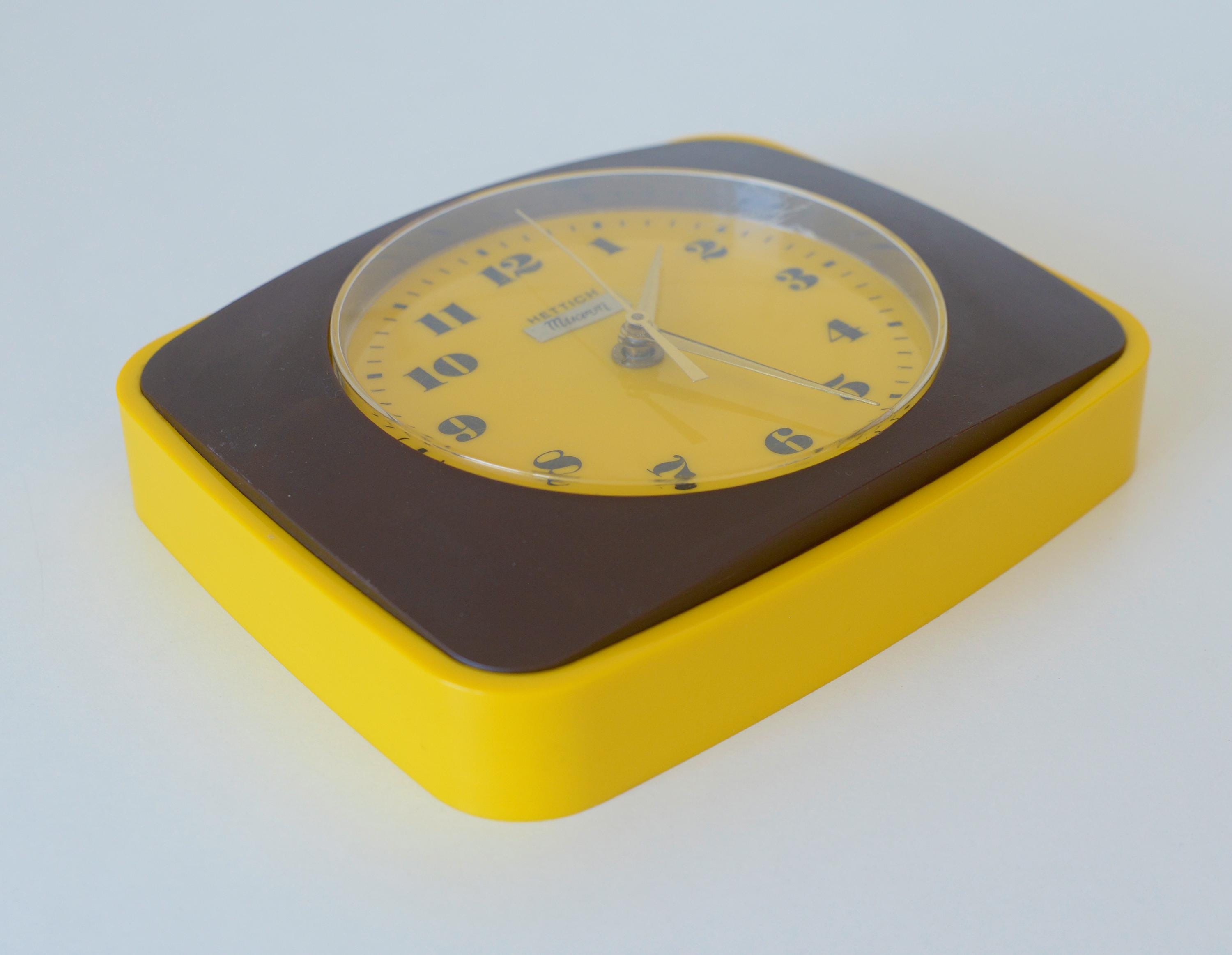 Vintage Space Age Wall Clock: Hettich Germany Retro Decor - Etsy