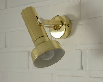 Vintage Spotlight / Mid Century Modern / Retro Wall or Ceiling Sconce from 80's
