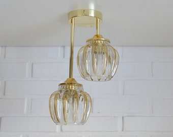 Vintage Sconce Lamp / Redesign Cascade Ceiling Light / Light Fixture / Flush Mount