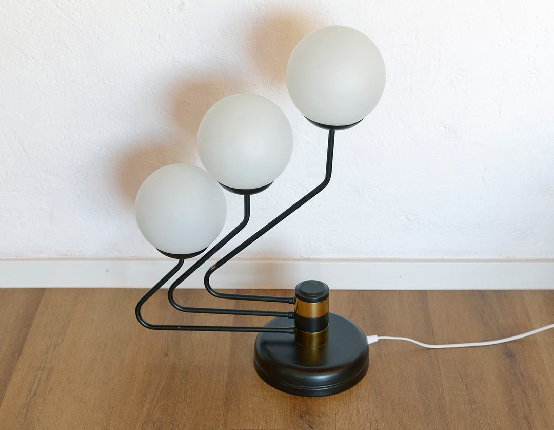 Elegant Vintage Floor Lamp / Desk Light Fixture / Mid Century Modern