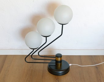 Elegant Vintage Floor Lamp / Desk Light Fixture / Mid Century Modern / Table Lamp / Yugoslavia 1980's / Standing Lamp