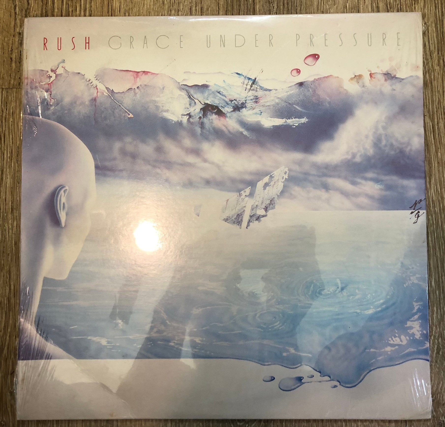 Vintage RUSH Vinyl Album: Grace Under Pressure, Sealed NEW 1984