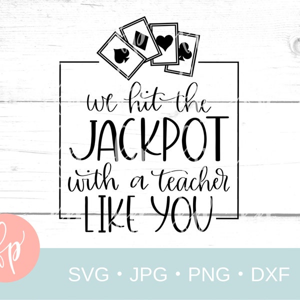 We Hit the Jackpot With You - Etsy