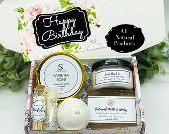 Spa Gift Set - Spa Gift Ideas - Gift for Her - Birthday Gift Box - Friendship Gift - Spa Gift Box - Best Friend Gift - FREE SHIPPING