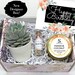 Happy Birthday Gift Box, Candle Gift Box, Succulent Gift Box, Friendship Gift, Birthday Gift Box, Gift for Her, Care Package,FREE SHIPPING