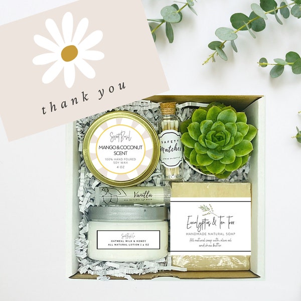 Thank You Gift Box - Corporate Gifts - Coworker Gift - Thank You Gift Ideas - Employee Gift - Spa Gift Box - Spa Gift Set - Realtor Gift