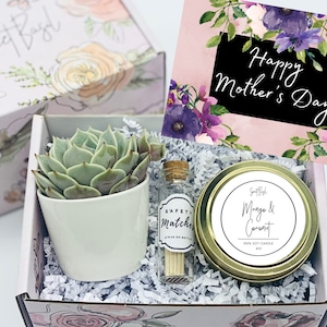 Mother’s Day Gift Box - Mother's Day Gift Ideas - Mom Gift for Mothers Day - Gifts For Mom From Daughter - Mom Appreciation - Step Mom Gift