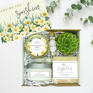 Sending you Sunshine - Get Well Gift Box - Missing You - Friendship Gift Box - Care Package - Thinking of You - Encouragement Gift