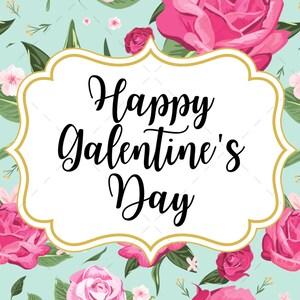 Happy Galentines Day Galentines Day Gifts Galentines Succulent Gift Galentines Day Best Friend Valentine Galentines Gift image 6