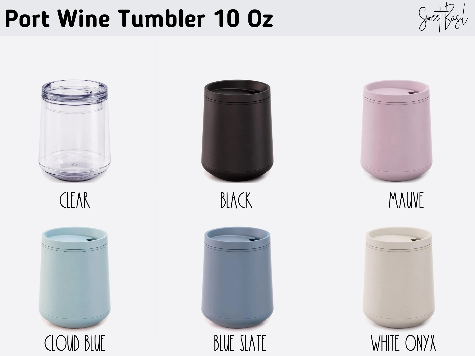 Port Wine Tumbler 10 Oz