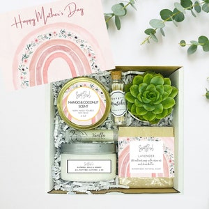 Mothers Day Gift - Mothers Day Gift Box - Succulent Gift - Spa Gift Box - Grandma Gift - Mother Day Gift - Mothers Gift Idea - Spa Gift Set
