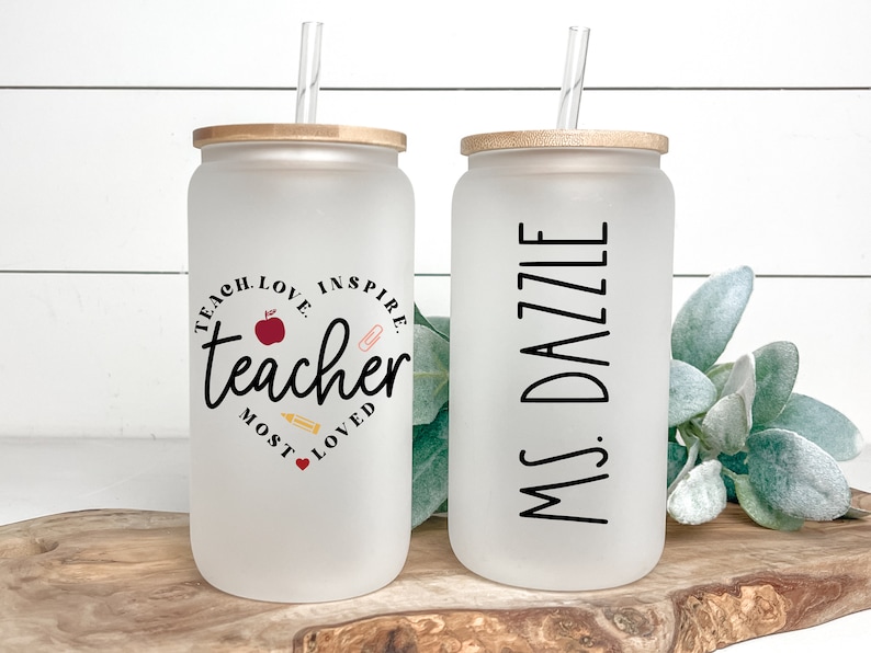 Personalized Teacher Libbey Cup Teacher Gifts for Women - Etsy