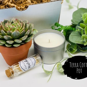 Cadeaux de pendaison de crémaillère, nouveau cadeau pour la maison, nouvelle carte pour la maison, bonne nouvelle maison, Home Sweet Home, boîte cadeau succulente, paquet de soinsLIVRAISON GRATUITE image 3