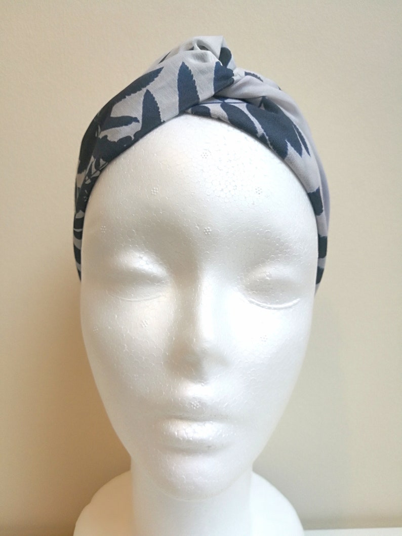 Handmade twisted headband organic silk cotton. Stylish gift | Etsy