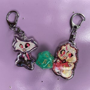 Hazbin Hotel Acrylic Charms