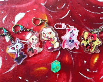 ハズビン・ホテル PRIDE ホイルプリントキーホルダー - Etsy 日本