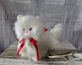 purring kitten stuffed animal