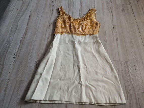 Vintage Saks and fifth evening iridescent unique women's dress medium ? M