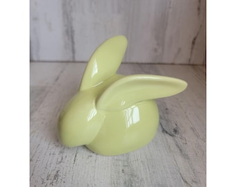 Small Easter light green bunny rabbit home decor