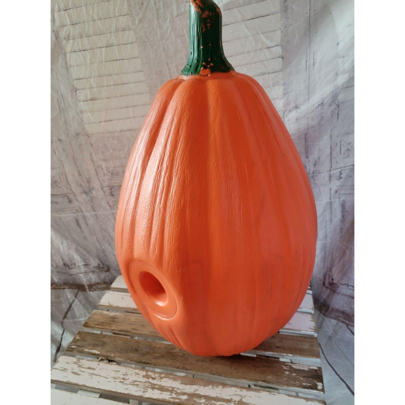 Pumpkin blow mold 23 large Halloween lawn decor unique Etsy