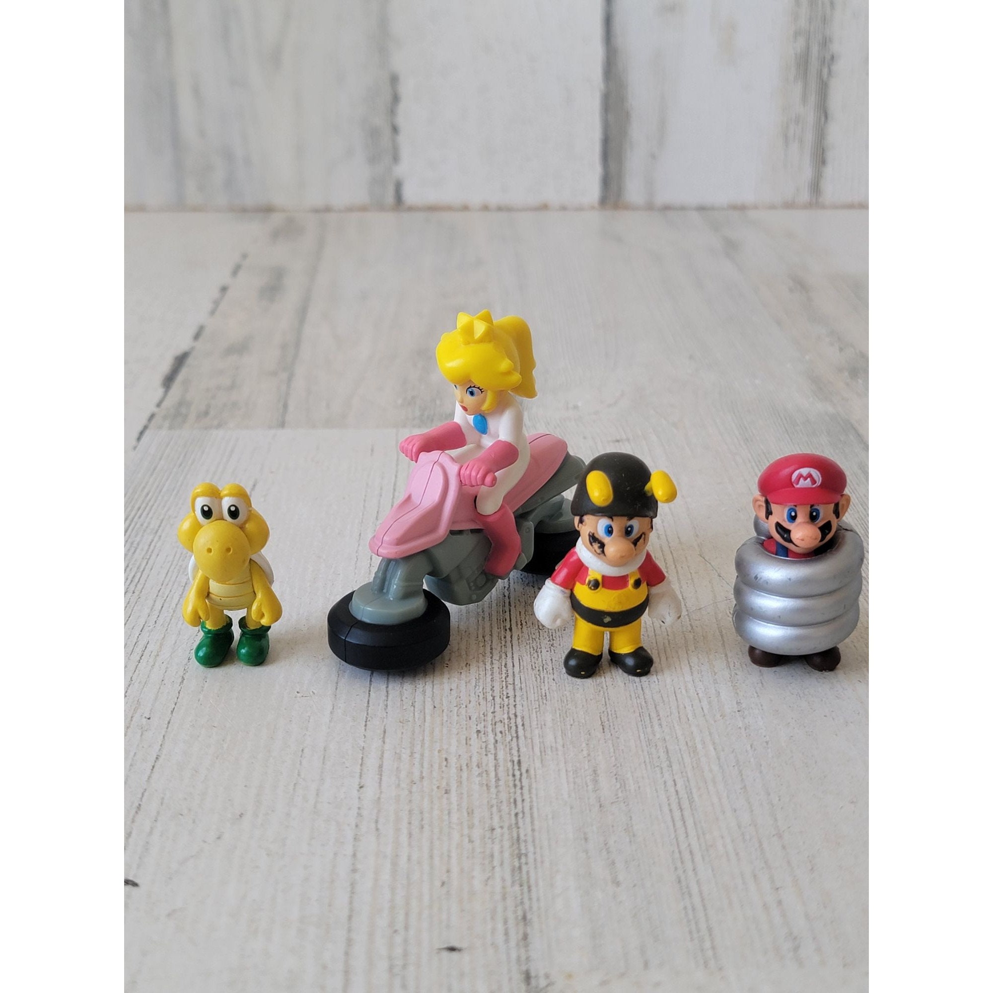 Super Mario Brothers Bros 6 Princess Peach Action Figure Toy Doll Gift  Party