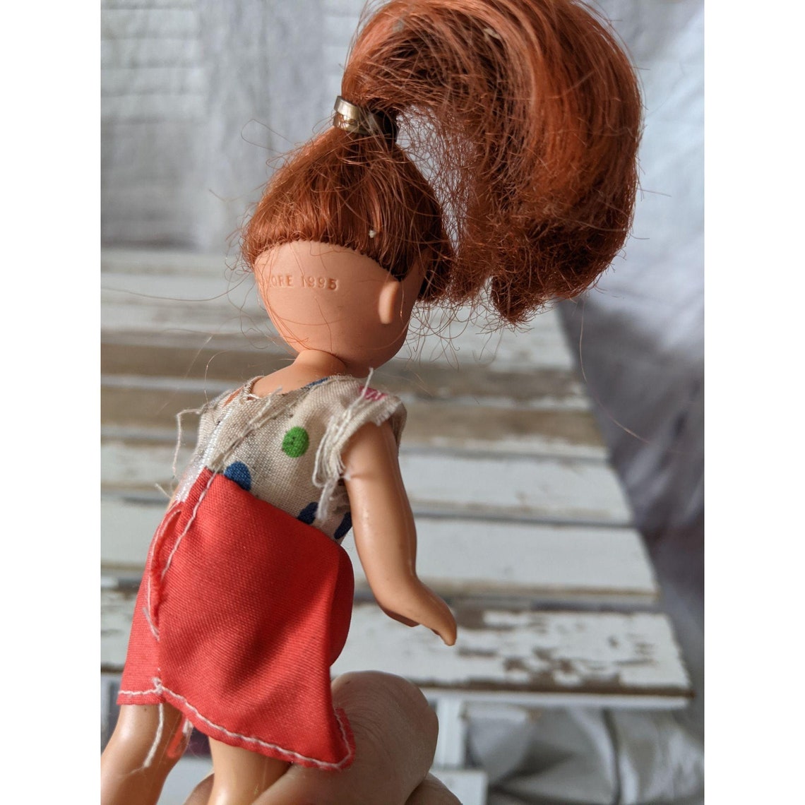 Kid Kore 1995 Doll Redhead Girl Toy Vintage Etsy