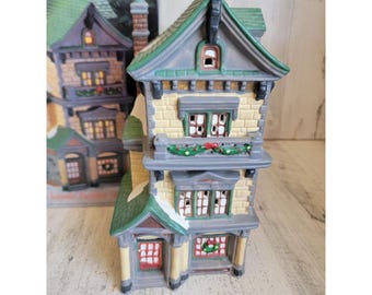 Dickens Keepsake Victorian green house Vintage Village accessory Xmas