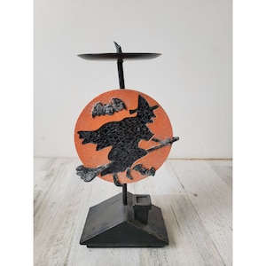 Halloween Kerzenhalter, die Dach Fledermaus Glitzer Wohnkultur