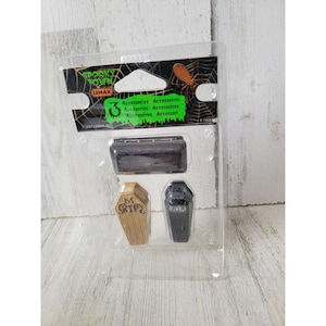 Lemax Spooky Town Sarg Set Halloween Village Accessoire