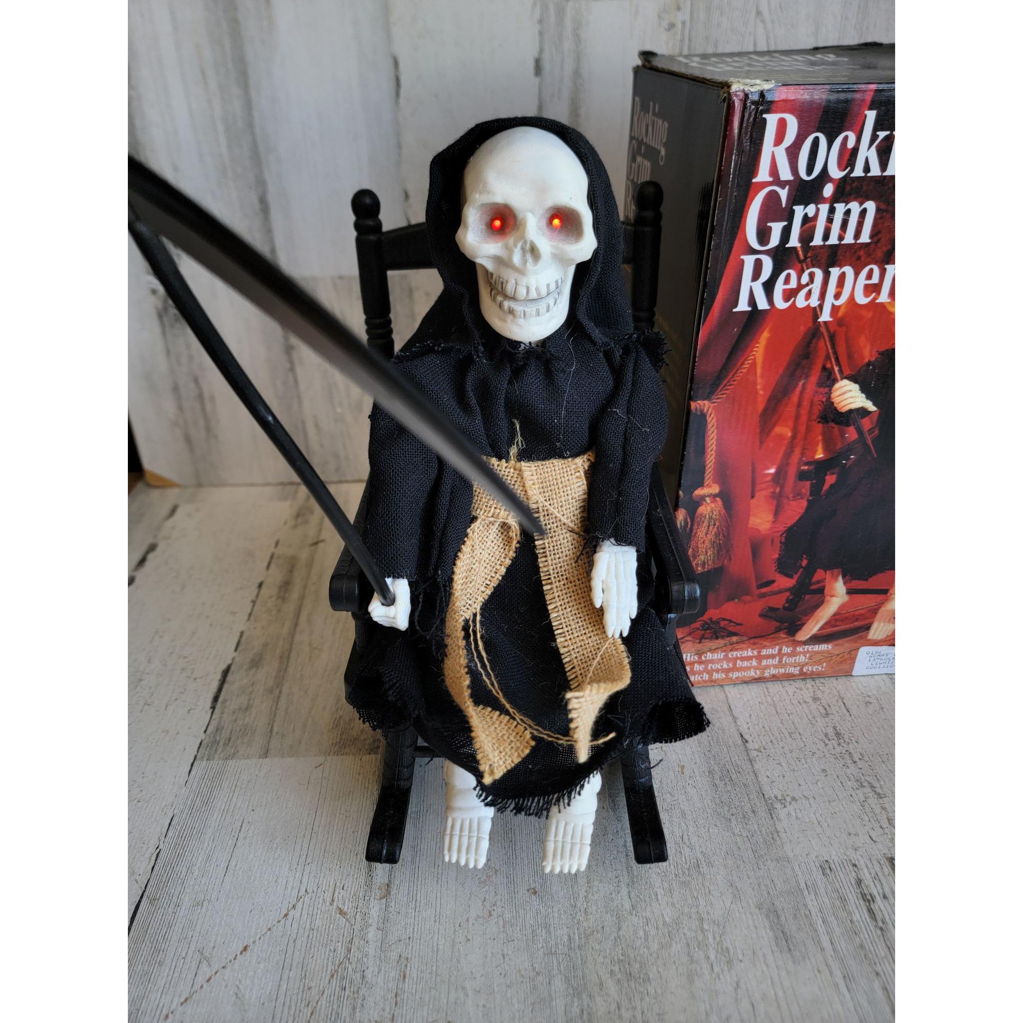 Gemmy AS IS Rocking Grim Reaper Vintage Halloween Prop - Etsy
