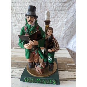Smile Dickens collection light up sound vintage decor Xmas