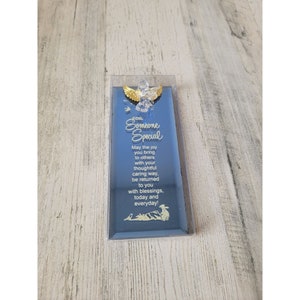 Dacra glass religious someone special cherub bible angel