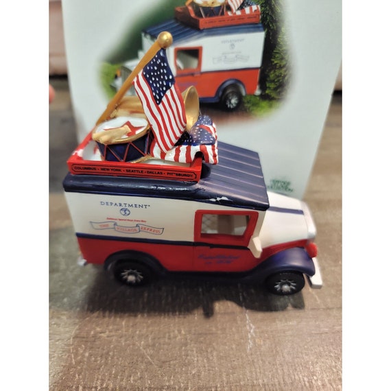 Dept 56 8660 American Pride Village Express AS IS Village