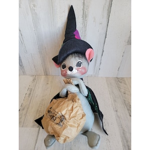 Annalee large trick or treat mouse Halloween vintage