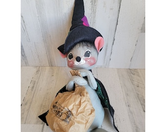 Annalee große Süßes oder Saures Maus Halloween Vintage