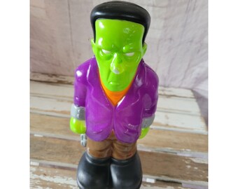 Empire Frankenstein pathway light 1998 topper blow mold Halloween decor