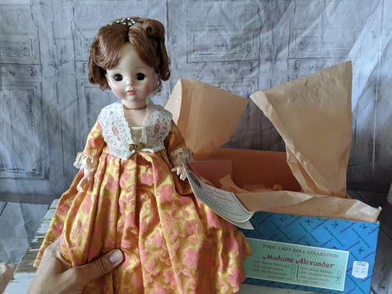 Madame Alexander Elizabeth Monroe 1st Lady 1505 Doll 12-in - Etsy Madame Alexander Elizabeth Monroe 1st Lady 1505 Doll 12-in - Etsy
