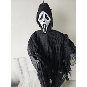 30-in screen ghost hanging Halloween prop static home decor
