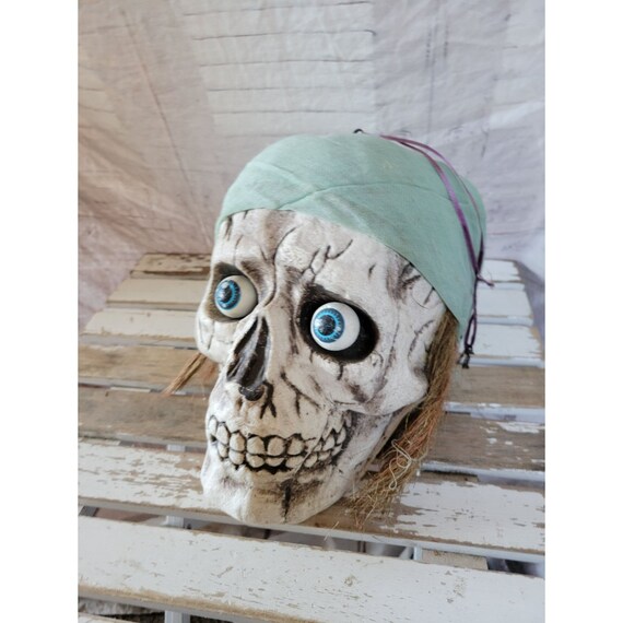 Skull Pirate Mask Green Bandana Skull Pirate Mask Green Bandana