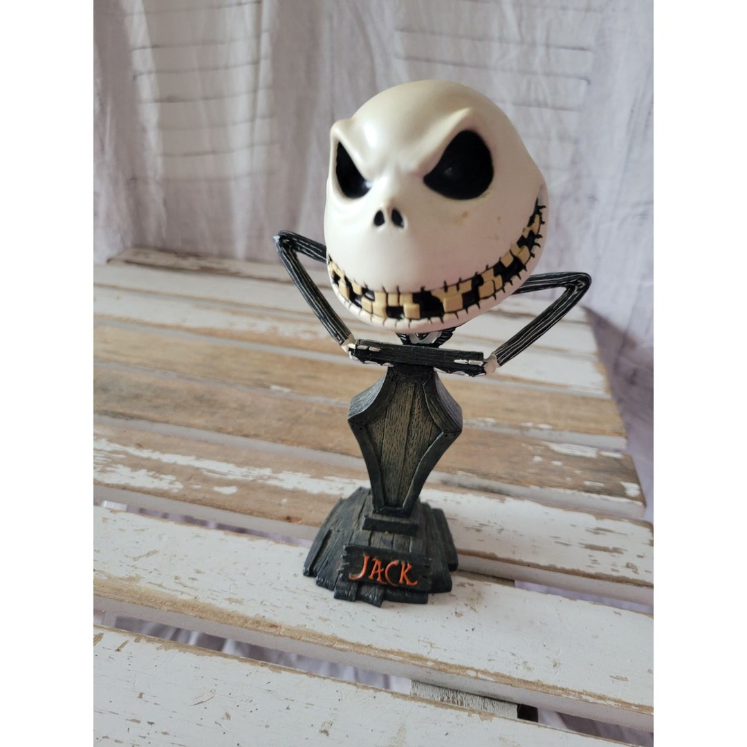 Neca Night Before Christmas Jack Bobblehead Halloween Figurine Decor Etsy