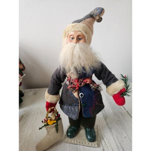 Esc Paul Gordon Father Xmas Santa statue figurine toys stocking tree statue