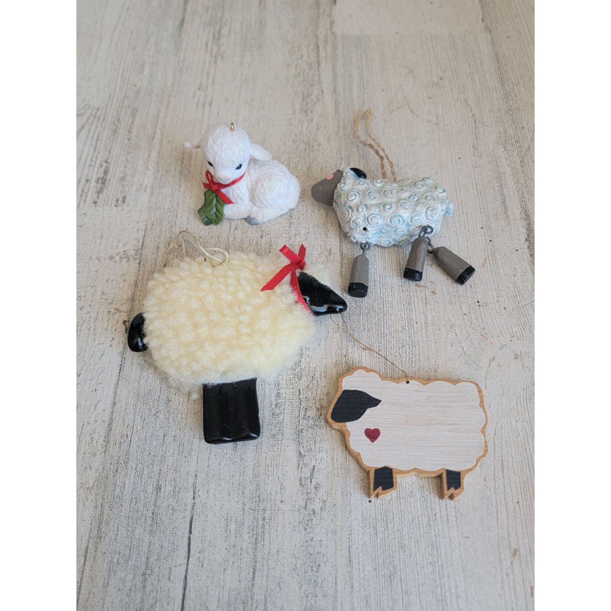 Vintage Sheep Ornaments - Etsy