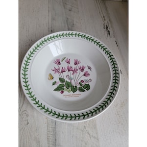 Portmeirion Botanic Gardens AS IST Efeublättrige Alpenveilchen 8 "Suppensalatschüssel