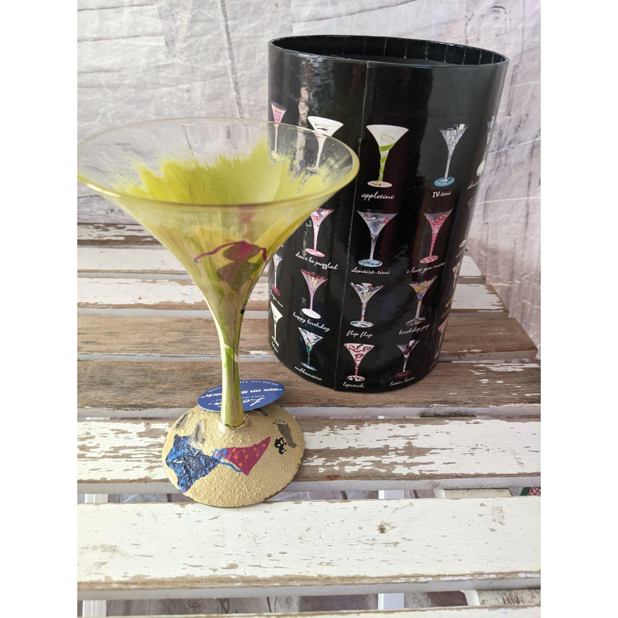 lolitasex Lolita Sex on the Beach Martini Glass Cocktail - Etsy