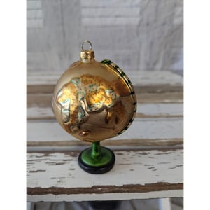 Glas Erdkugel Ornament Weihnachten Feiertag Baum