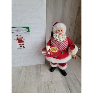 Clothtique Deliziosa! Dept 56 4026981 xmas figure wine cheese france
