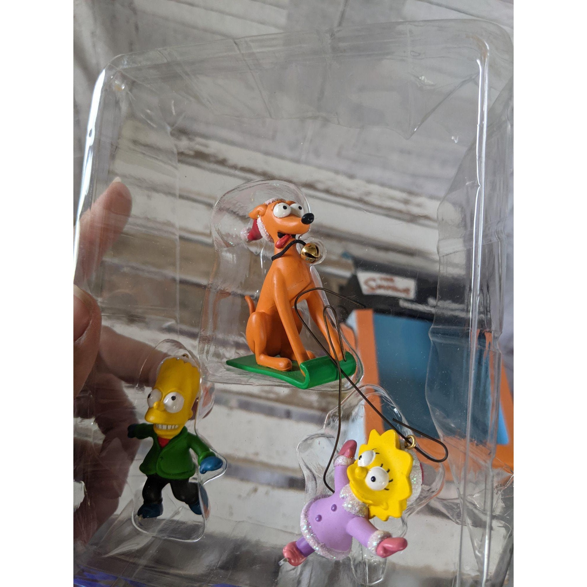 Amerikanische Grüße die Simpsons Ornament Set Lisa Bart Hund Etsy