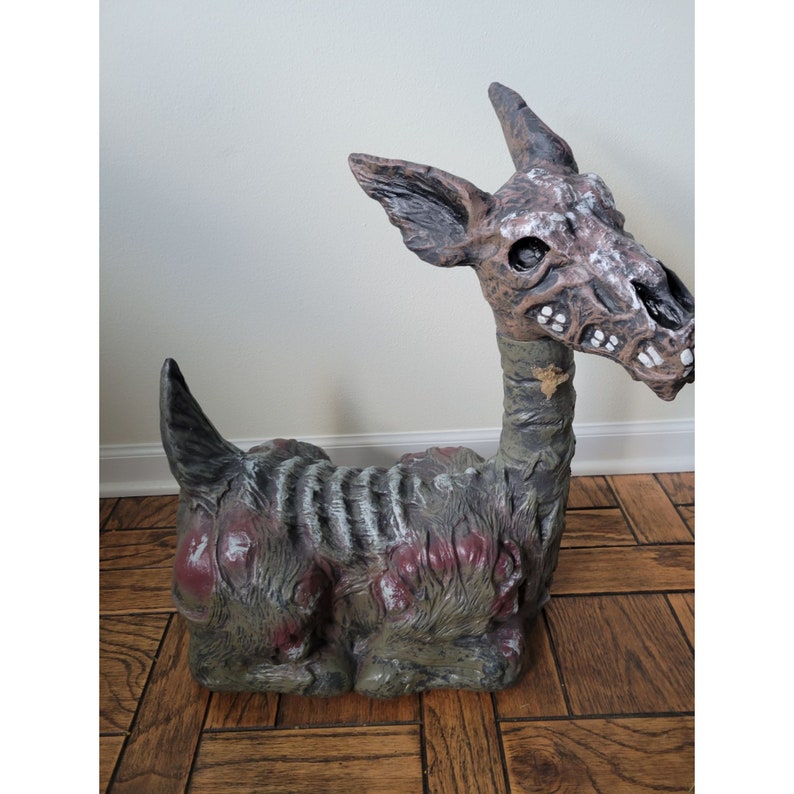 Spirit Halloween Skeleton Deer RARE Decor Scary Lawn Prop Etsy